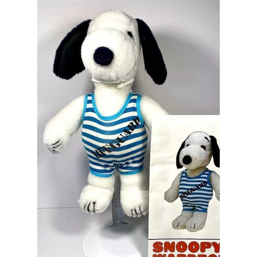 Baby Snoopy Clothes Outfit Plush Stuffed Animal #4421 Lifeguard Swimming Pool